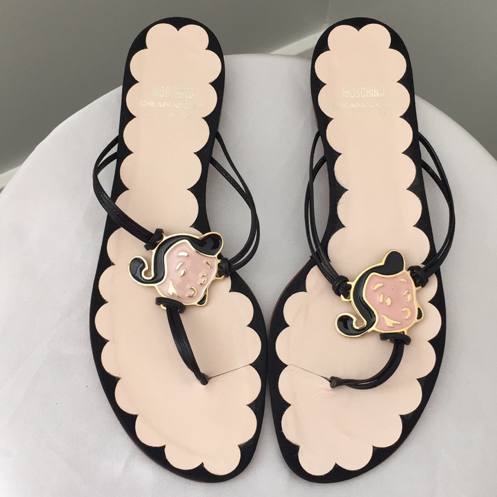 Moschino Cheap and Chic “Olive Oyl” Sandals